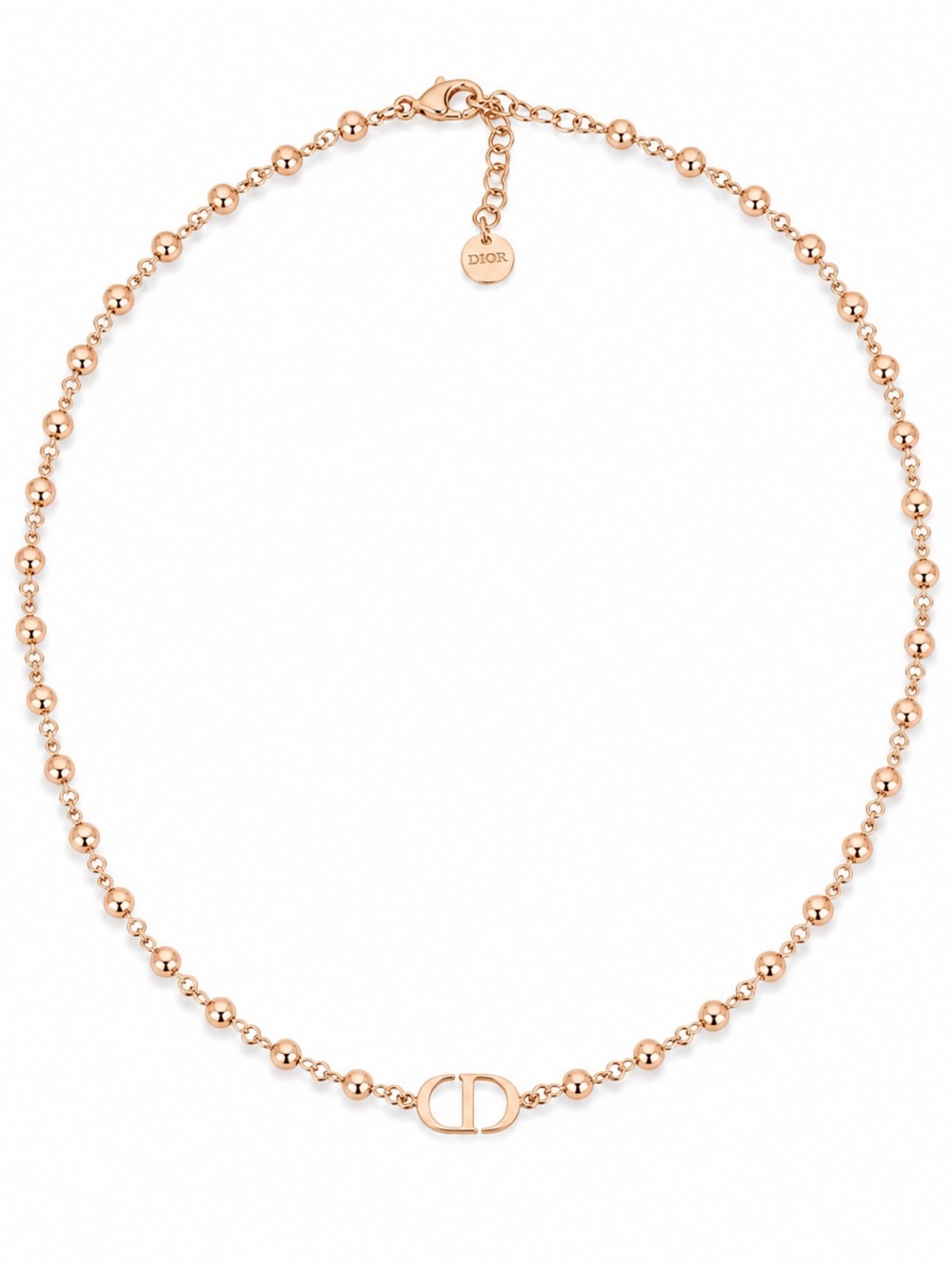 Dior Petit CD Rose Gold Necklace